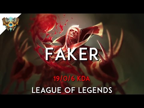 Faker | Playing: Vladimir | 19/0/6 KDA | Date:  Nov 13