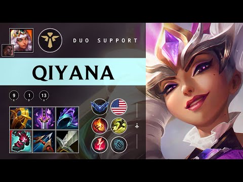 Qiyana Support vs Senna - NA Diamond Patch 25.24