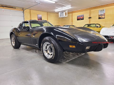 1979 Black Corvette Hot Rod T Top Video