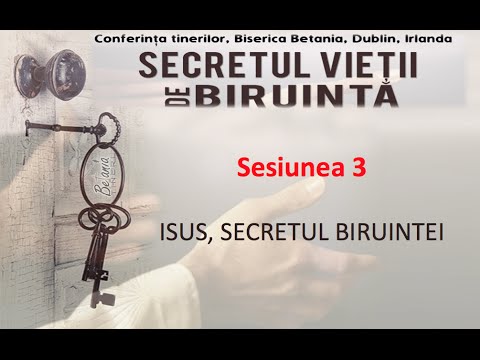 Adi Mocan | 3.Isus, secretul biruinţei | SECRETUL VIEŢII DE BIRUINŢĂ