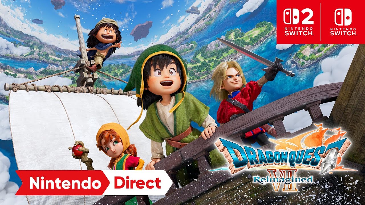 Dragon Quest VII Reimagined trailer thumbnail