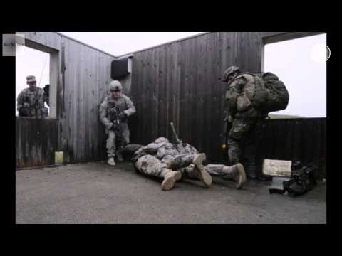 U.S. Army Paratroopers Urban Assault Training