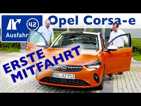 ⚡️⚡️⚡️ 2019 Opel Corsa-e - Erste Mitfahrt, Fahreindruck, Experten-Talk