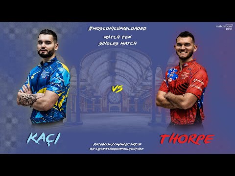 Eklent Kaçi vs Billy Thorpe | 2018 Mosconi Cup
