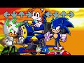 Friday Night Funkin Sonic VS Aeon Final Fantasy Sonic X6 Edition