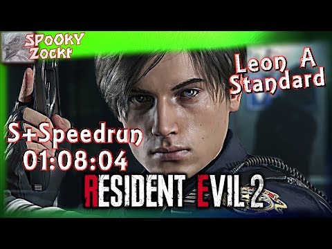 Resident Evil 2 Speedrun 01:08:04 S+ | Standard | Leon A | German