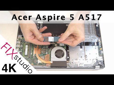 Acer Aspire 5 A517 - disassemble [4k]