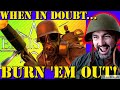 Army Combat Veteran Reacts to CHUCKLES IN FLAMMENWERFER Enlisted by TheRussianBadger