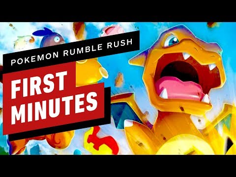 Видео Pokemon Rumble Rush #1