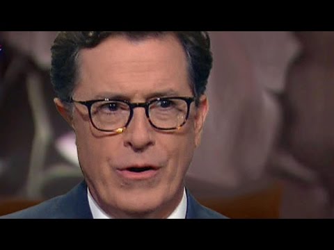 Stephen Colbert parodies Ryan Lochte interview