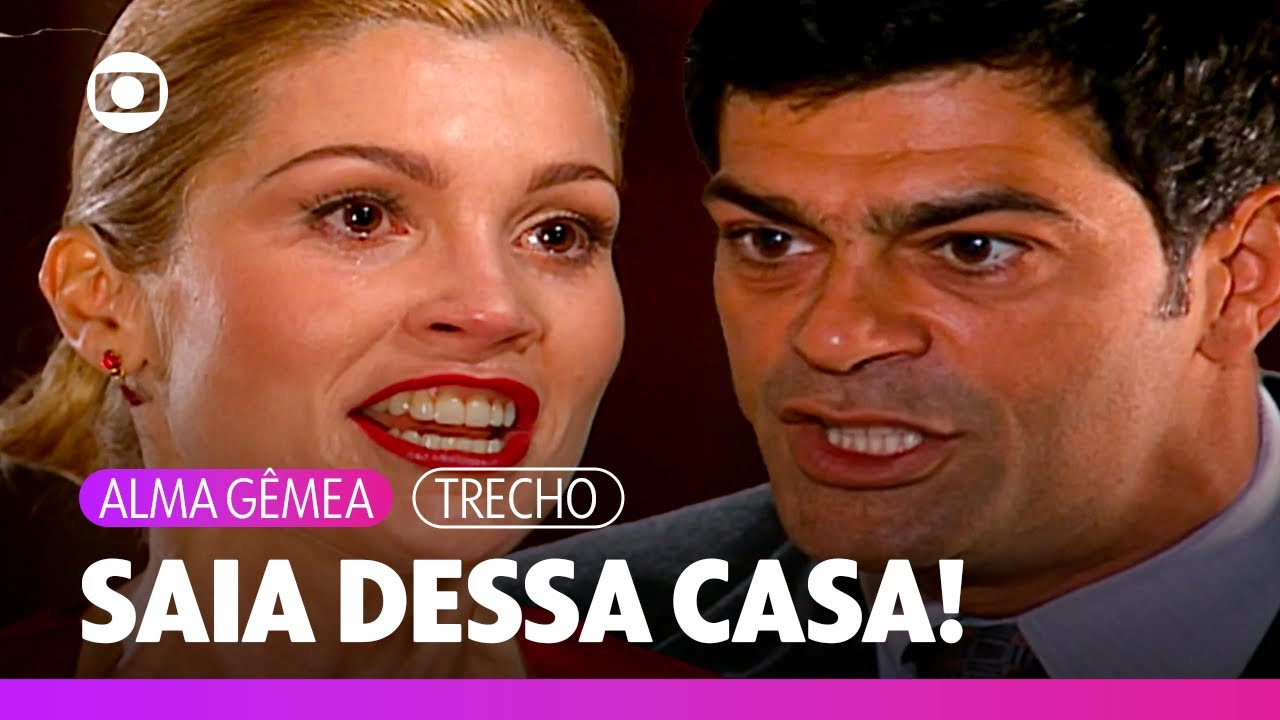 Rafael manda Cristina sair de sua casa e ela se recusa! | Alma Gêmea | TV Globo