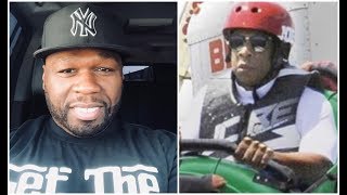 50 Cent Cant Stop Roasting Jay Z For Taking Beyonce Jet Skiing With A Helmet