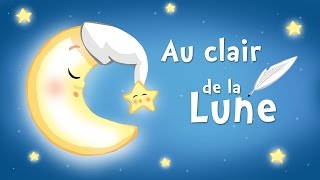 Au clair de la lune, mon ami Pierrot (comptine avec paroles)