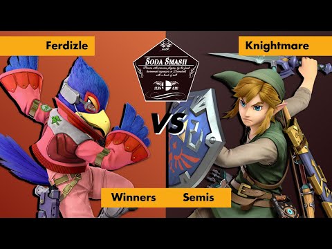 Soda Smash Lite #2 - Winners Semi-Final - Ferdizle (Falco) vs. Knightmare (Link/Simon)