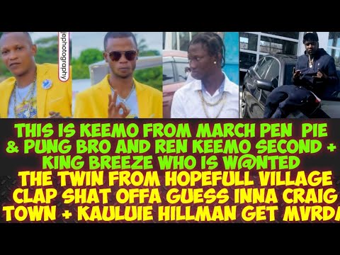 This Is Spanish Twn Wanted Man King Breeze + Keemo and Ren Topz Knockist In March Pen 