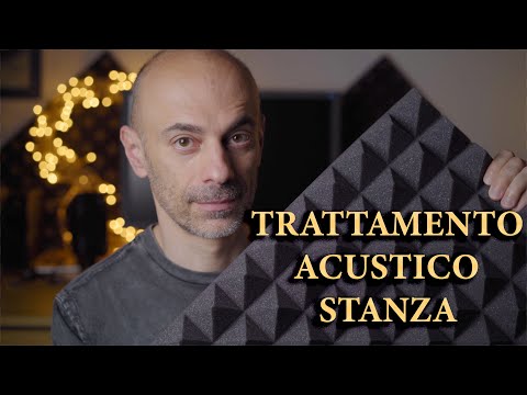 Acoustic treatment of the room