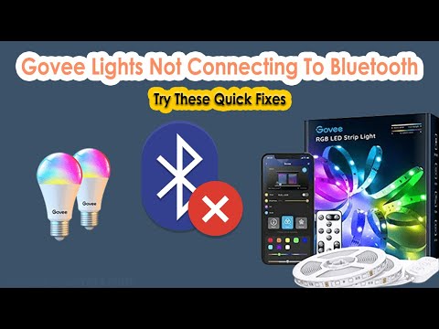 How to Fix Govee Lights Not Connecting to Bluetooth: A Simple Troubleshooting Guide video thumbnail