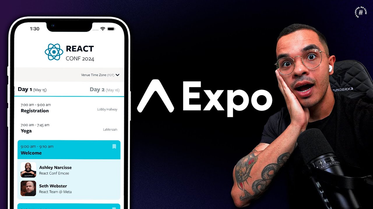 Expo é o Framework Oficial do React Native - Análise do App da React Conf 2024