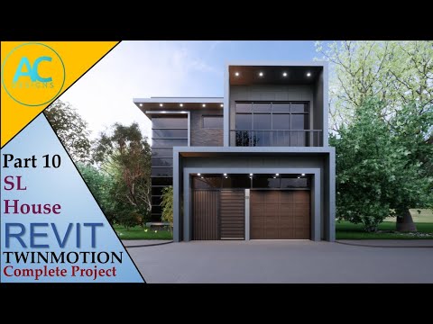 SL House | Part 10 | Complete Step By Step Project | Revit and Twinmotion Tutorial