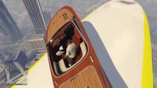GTA 5: Boat-Blimp Fall