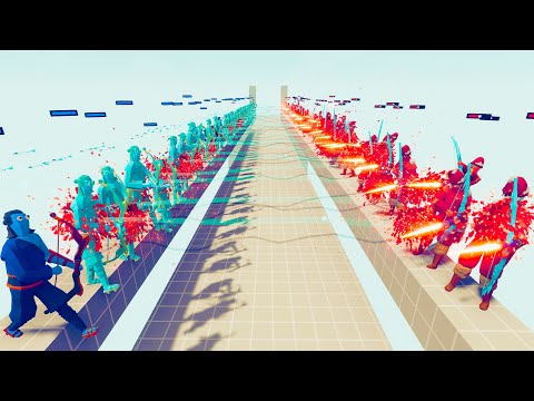 TOURNAMENT ALL RANGED UNITS (50X VS 50X) ▶ TABS - Totally Accurate Battle Simulator