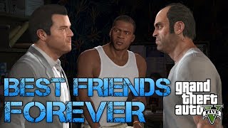Grand Theft Auto V | BEST FRIENDS FOREVER | Survive to the top of Chiliad