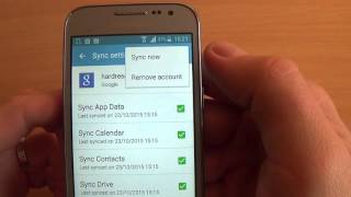 Samsung Galaxy Core Prime G361F - How to delete a Google account