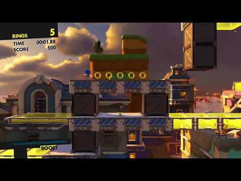 Sonic Forces - Vanish Panel 1 [Secret] Speedrun (0:33:78)