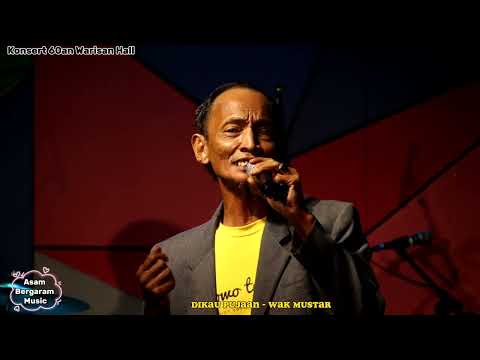 Wak Mustar sape tak kenal...Dikau Pujaan di Konsert 60an Live  @ Laman Warisan Sijangkang