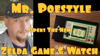 Mr. Poestyle Opens The New Legend Of Zelda Game & Watch