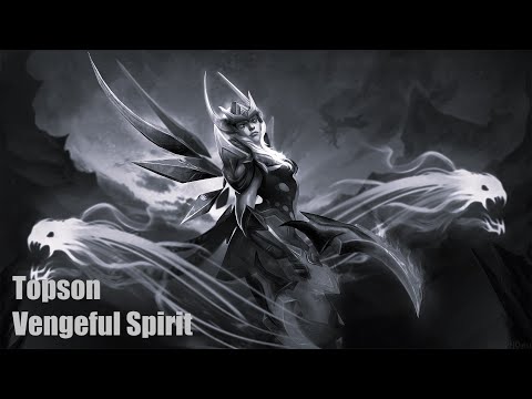 Topson Vengeful Spirit - Dota 2 Pro Dark Side [Topson Bad Game #2]