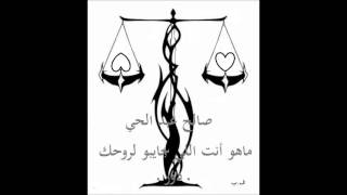 كلمات اغنية ماهو انت اللي جايبه لروحك صالح عبد الحي