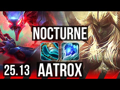 NOCTURNE vs AATROX (TOP) | 5/2/6 | KR Master | 25.13