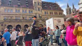 ライブ中継！ローテンブルク (Rothenburg ob der Tauber)　ロマンチック街道シー