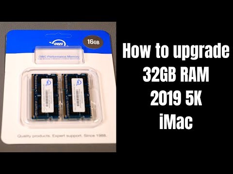 How to: Upgrade 32GB (8GB to 40GB) RAM 2019 5k iMac 27 Inch - Save money!