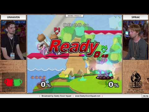 HEIR5 - Unhaven (IC) Vs. Sprak (Samus) - Pool C7 - Melee Singles