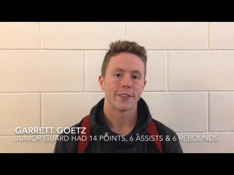 Post-Game Interviews w/SJU's Goetz & McKenzie - 2017 Playoffs vs. Hamline