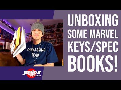 Unboxing Some Marvel Keys & Spec Books!