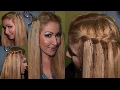 Cómo hacer una trenza en cascada sencilla paso a paso