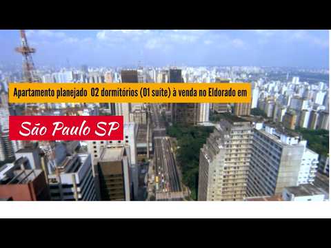 Apartamento planejado  02 dormitórios (01 suíte) à venda no Eldorado em São Paulo SP