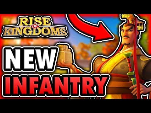 New FREE Legendary INFANTRY Commander Liu Che in Rise of Kingdoms