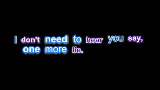 Connie Talbot - I&#39;m over you (Lyric video)