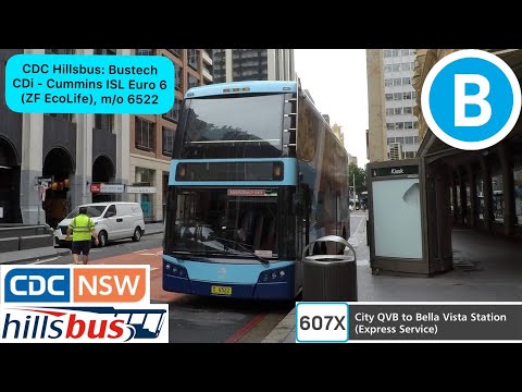 CDC Hillsbus: Bustech CDi - Cummins ISL Euro 6 (ZF EcoLife), m/o 6522