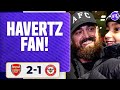 Turkish’s Son Is A Havertz Fan! (Turkish) | Arsenal 2-1 Brentford