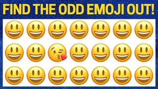 Can You Find the Odd Emoji Out in These Pictures puzzles? Emoji Puzzle Brain games | Odd one out ?