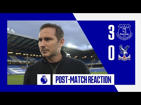 EVERTON 3-0 CRYSTAL PALACE | FRANK LAMPARD'S REACTION!