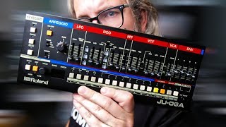 Video thumbnail for Roland JU-06A Synthesizer Review — I don't even like the classic JUNO... by BoBeats