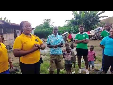 Mr. Mr Vincent Abonyi receives money from us to enable him rent a house for his family