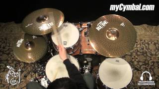 Video thumbnail for Paiste 18" Rude Thin Crash Cymbal (1121218-1121514H) by Memphis Drum Shop