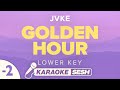 golden hour Lyrics Karaoke Instrumental | JVKE